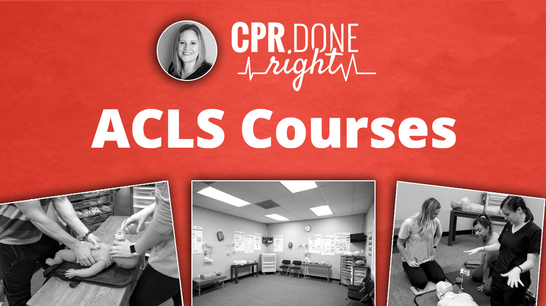 ACLS Renewal Course (can add BLS) 9 am to 1 pm. CLASS FULL